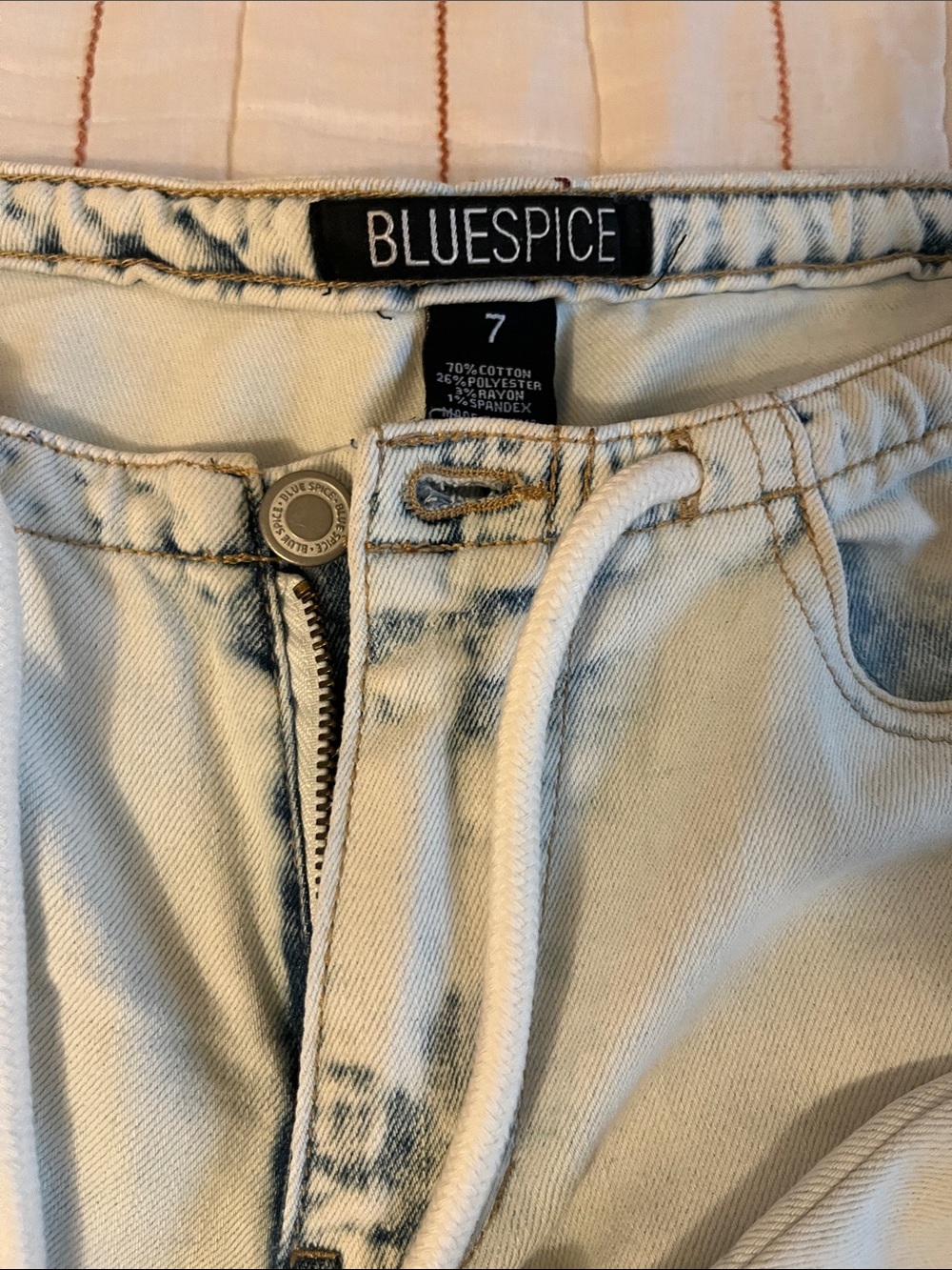 LOW RISE DRAWSTRING PANTS - Picture 4 of 5